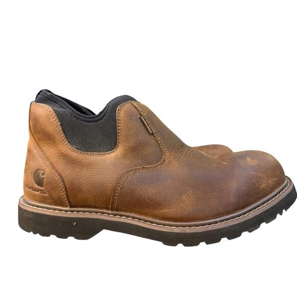Carhartt 4 inch Romeo Leather Ankle Boot Men size 12 - Picture 1 of 10